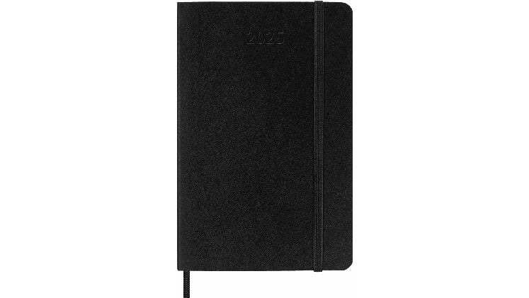 Ημερολόγιο Ημερήσιο 2025 Moleskine 12M Pocket Black Soft