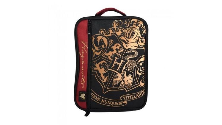 Τσαντάκι Φαγητού Harry Potter Crest Deluxe Black