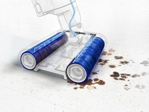 Διαβροχή κυλίνδρου σε όλο το πλάτος