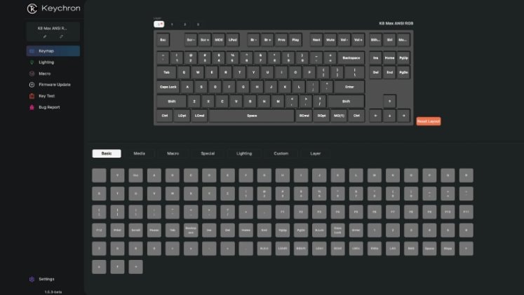 Keychron K8 Max QMK Launcher