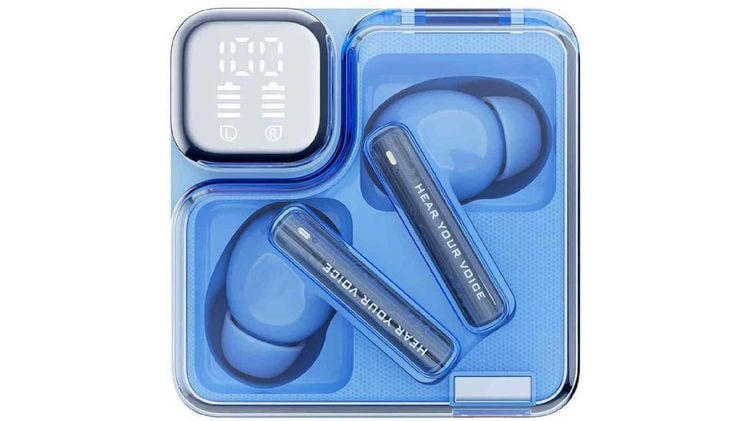 Ακουστικά Bluetooth QCY Melobuds Neo - Μπλε