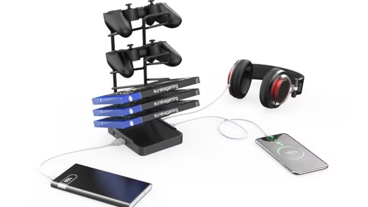 Σετ Eureka Ergonomic Καρέκλα ERK-GC06-R & Γραφείο Gaming ERK-GIP-P47B-V1