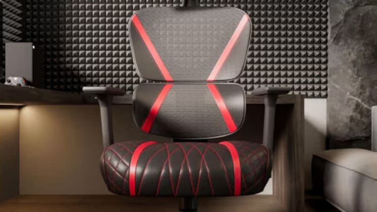 Σετ Eureka Ergonomic Καρέκλα ERK-GC06-R & Γραφείο Gaming ERK-GIP-P47B-V1