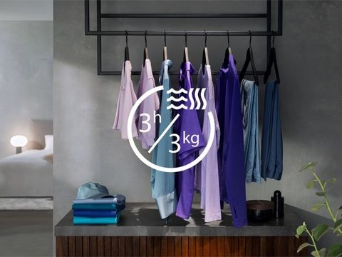 NonStop 3h/3kg: Πλύσιμο και στέγνωμα χωρίς διακοπές