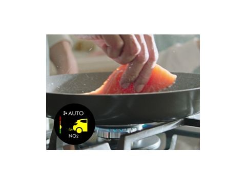 Οσμές μαγειρέματος και NO₂