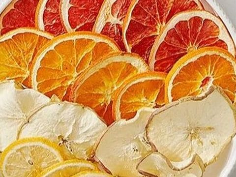 60°C αποξηραμένα φρούτα