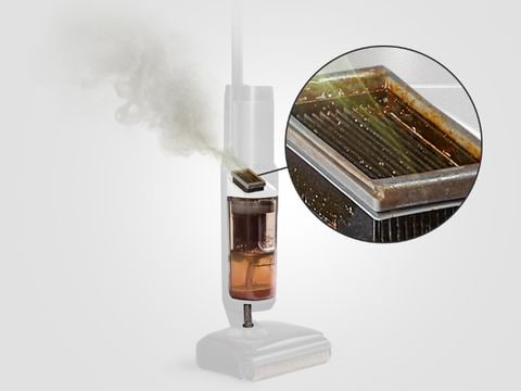 Χωρίς εσωτερικές εμφράξεις από βρώμικα υπολείμματα