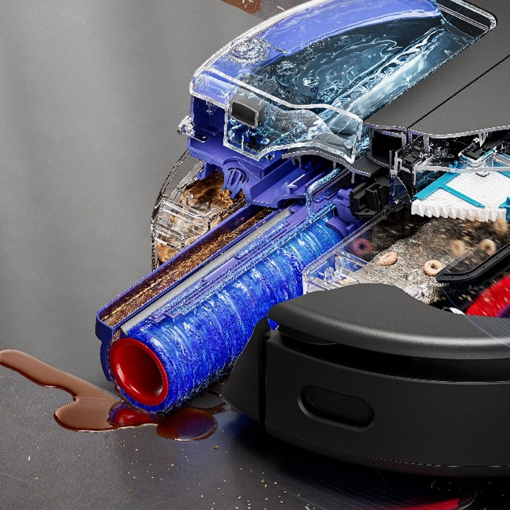 Αυτοκαθαριζόμενος κύλινδρος, πλένεται σε κάθε περιστροφή