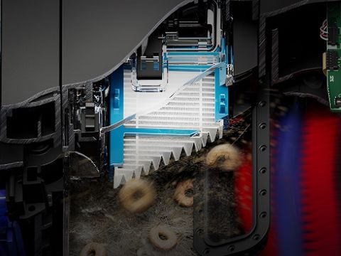 Τα φίλτρα εγκλωβίζουν μικροσκοπική σκόνη