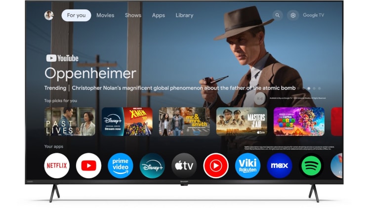 Κορυφαία 4K εμπειρία θέασης με Google TV και Dolby Vision