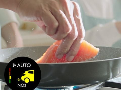 Οσμές μαγειρέματος και NO₂