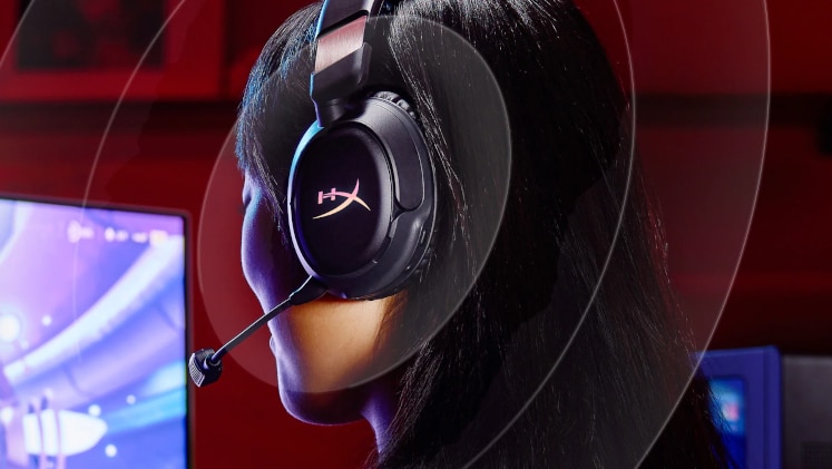 Κεκλιμένοι οδηγοί 50 mm ρυθμισμένοι από τη HyperX