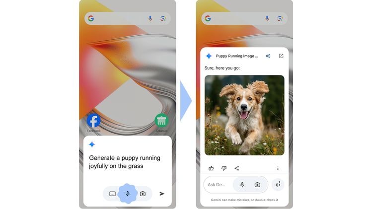Προεγκατεστημένο Gemini App για απόλυτη παραγωγικότητα και δημιουργικότητα.