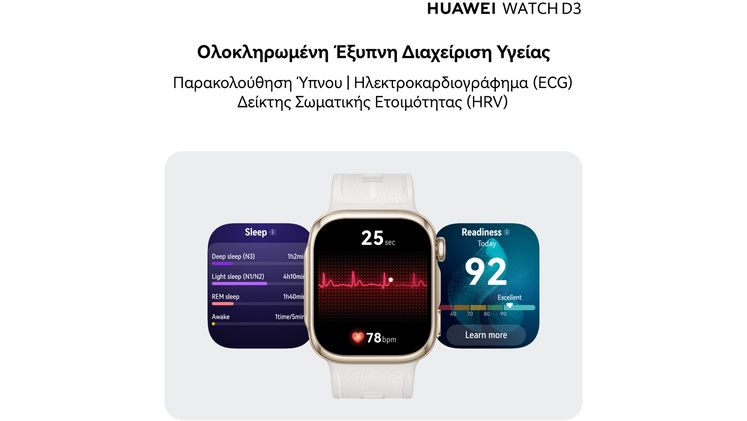 Ολοκληρωμένη ανάλυση ύπνου με το HUAWEI TruSleep 5.0