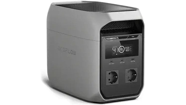 Φορητός σταθμός ενέργειας 1024Wh με ισχύ 1800W και ταχεία φόρτιση