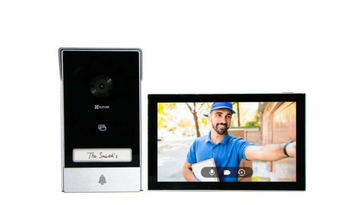 Ελεγχος εισόδου με την κάμερα Ezviz HP7 και οθόνη αφής 7 ιντσών