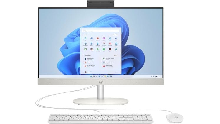 All-in-One HP 24-cr0013nv με επεξεργαστή AMD Ryzen 7 και οθόνη αφής