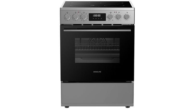 Κεραμική κουζίνα DAVOLINE CMFXS 1100 IX με 10 λειτουργίες