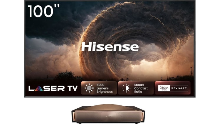4K Laser προβολή 100 ιντσών για οικιακή ψυχαγωγία