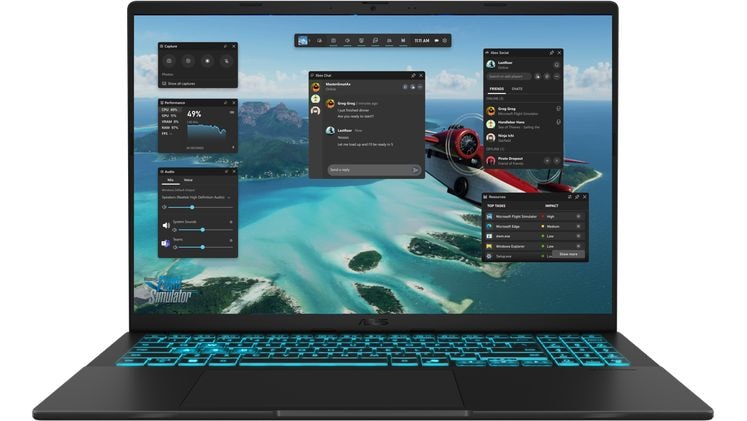 Laptop Asus V16 με επεξεργαστή Intel Core 5 και RTX 3050