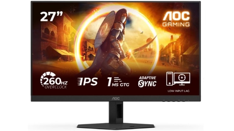 Gaming οθόνη 27 ιντσών με ρυθμό ανανέωσης 240Hz