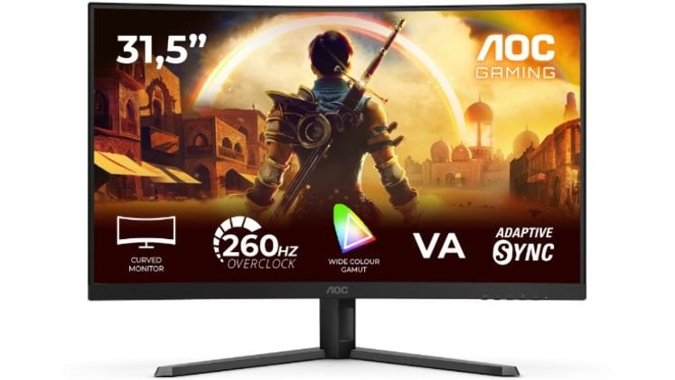 Gaming οθόνη 31.5 ιντσών με ρυθμό ανανέωσης 240Hz