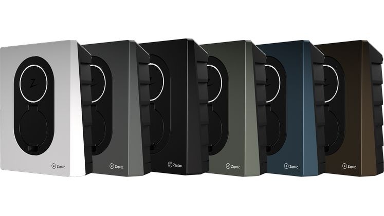 Επιτοίχιος Φορτιστής Αυτοκινήτου Zaptec Go 22 kW - Μπλε