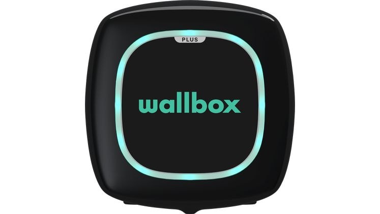 Επιτοίχιος Φορτιστής Αυτοκινήτου Wallbox Pulsar Plus 7.4 kW - Μαύρο