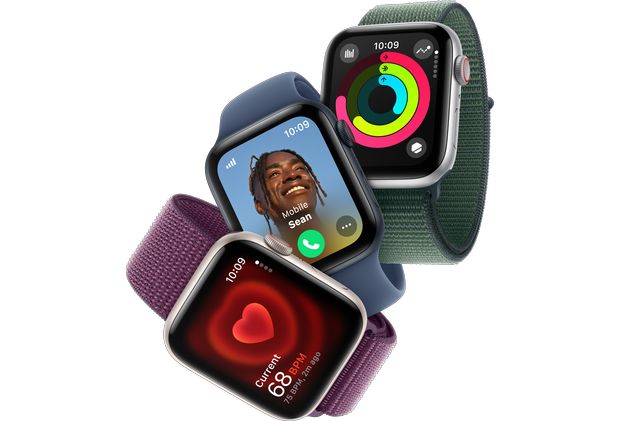 Apple Watch SE GPS 44mm - Midnight Aluminium Case with Ink Sport Loop