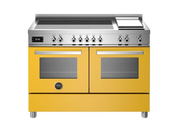 BERTAZZONI PRO125I2EGIT 58 / 58 Lt Κίτρινο Επαγωγική Ηλεκτρική Κουζίνα