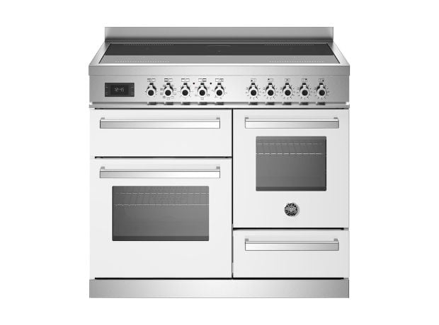 BERTAZZONI PRO105I3EBIT 58 / 46 / 17 Lt Λευκό Επαγωγική Ηλεκτρική Κουζίνα
