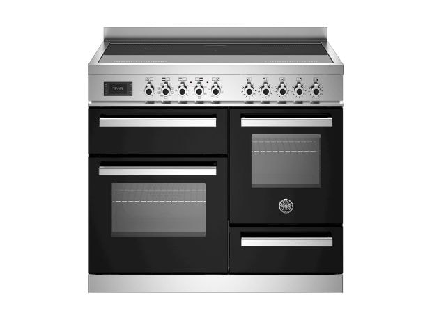 BERTAZZONI PRO105I3ENET 58 / 46 / 17 Lt Μαύρο Επαγωγική Ηλεκτρική Κουζίνα
