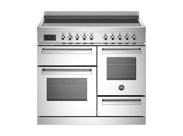 BERTAZZONI PRO105I3EXT 58 / 46 / 17 Lt Inox Επαγωγική Ηλεκτρική Κουζίνα