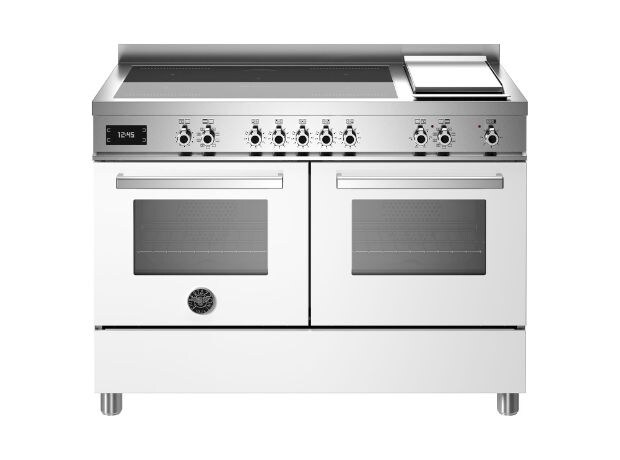 BERTAZZONI PRO125I2EBIT 58 / 58 Lt Λευκό Επαγωγική Ηλεκτρική Κουζίνα