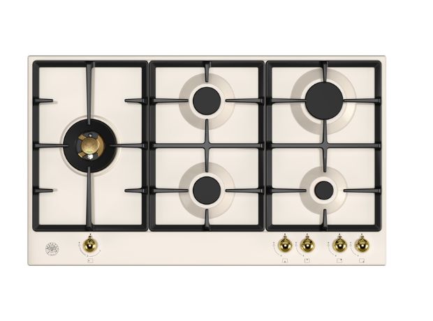 BERTAZZONI P905LHERAG(GN) 89 cm Μπεζ Εστία Φυσικού Αερίου Αυτόνομη 