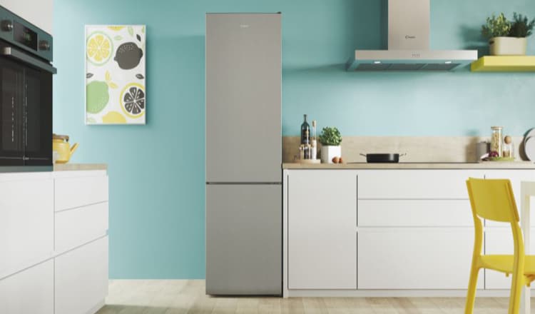 Ψυγειοκαταψύκτης CANDY CCE4T620DS 377 Lt Total No Frost με WiFi Ασημί