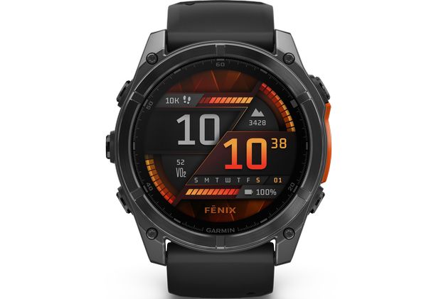 Smartwatch Garmin Fenix 8 51mm - Slate Gray with Black Silicone Band