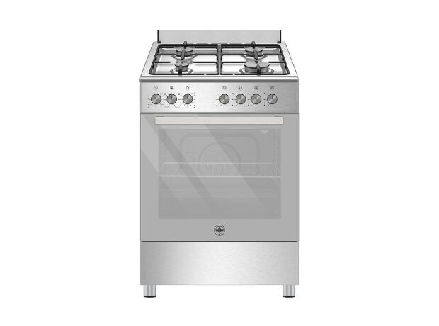 LA GERMANIA SE664EX/24(GN)  60 Lt Inox Κουζίνα Μεικτή Φυσικού Αερίου