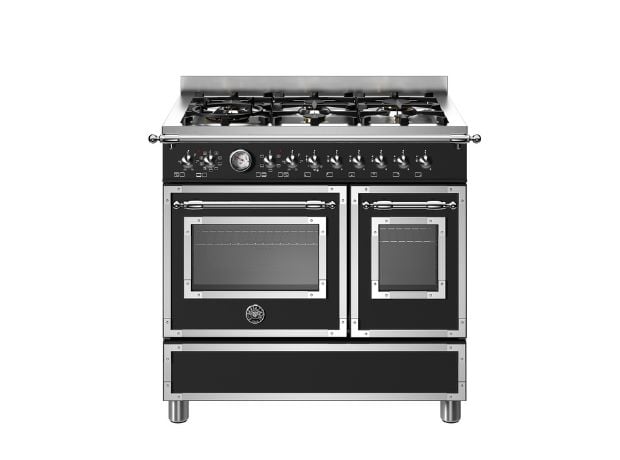 BERTAZZONI HER96L2ENET 58 / 33 Lt Μαύρο Κουζίνα Μεικτή Αερίου