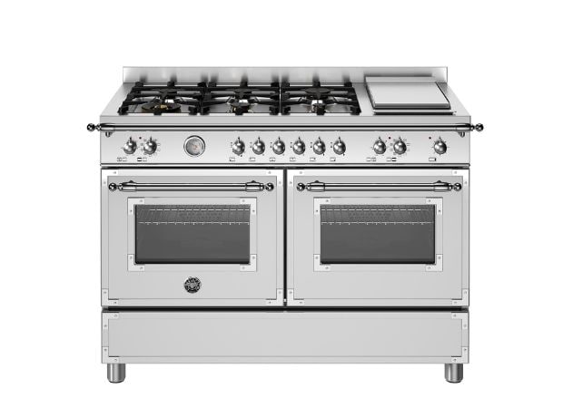 BERTAZZONI HER126G2EXT 58 / 58 Lt Inox Κουζίνα Μεικτή Αερίου
