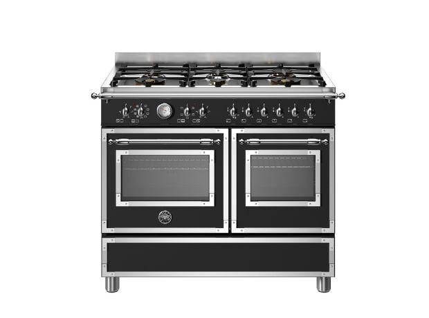 BERTAZZONI HER106L2ENET 58 / 46 Lt Μαύρο Κουζίνα Μεικτή Αερίου