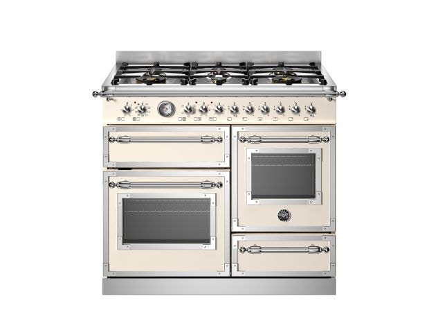 BERTAZZONI HER106L3EAVT 58 / 46 / 17 Lt Μπεζ Κουζίνα Μεικτή Αερίου