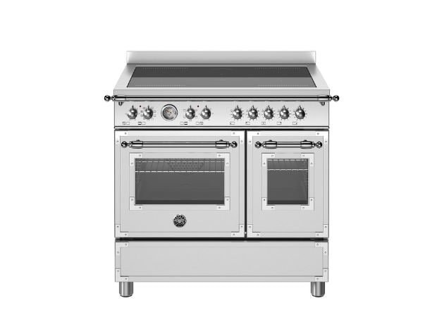 BERTAZZONI HER95I2EXT 58 / 33 Lt Inox Ηλεκτρική Κουζίνα Επαγωγική