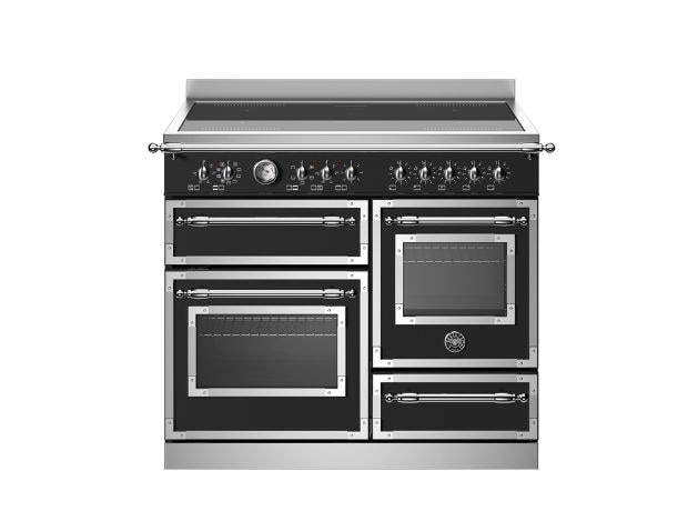 BERTAZZONI HER105I3ENET 58 / 46 / 17 Lt Μαύρο Ηλεκτρική Κουζίνα Επαγωγική