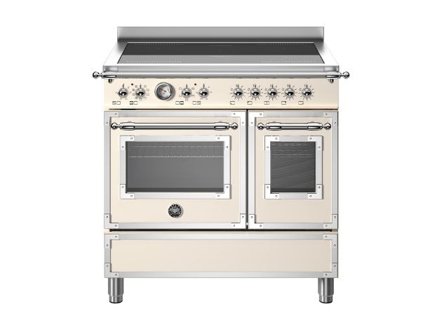 BERTAZZONI HER95I2EAVT 86 Lt Μπεζ Ηλεκτρική Κουζίνα Επαγωγική
