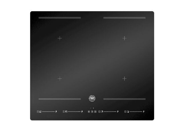 BERTAZZONI P604I2M28NVS 59 cm Μαύρο Εστία Επαγωγική Αυτόνομη