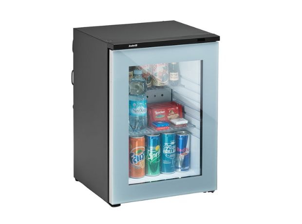 IndelB K 35 Ecosmart PV 30 Lt Μαύρο με Συμπιεστή Mini Bar