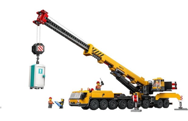 LEGO® City Yellow Mobile Construction Crane (60409)