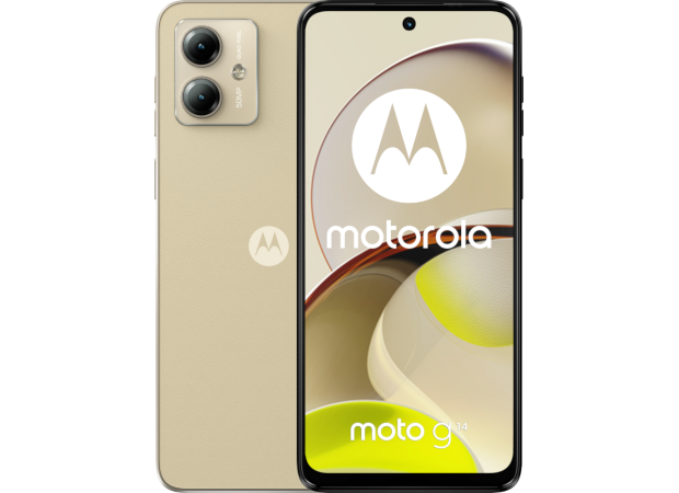 Smartphone Motorola Moto G14 256GB - Butter Cream