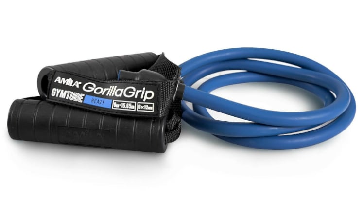 Λάστιχο Γυμναστικής Amila Gymtube Gorilla Grip Ultra Light - Κίτρινο